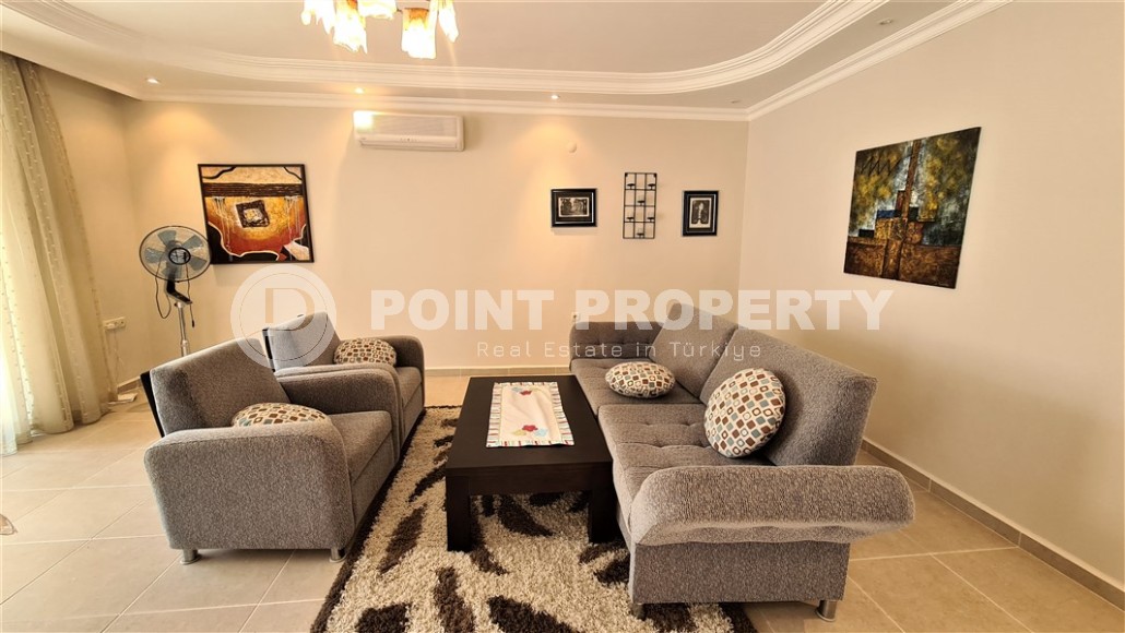 Уютная меблированная квартира 2+1 в 800 метрах от моря, в современном районе Аланьи - Джикджилли-id-7460-фото-3