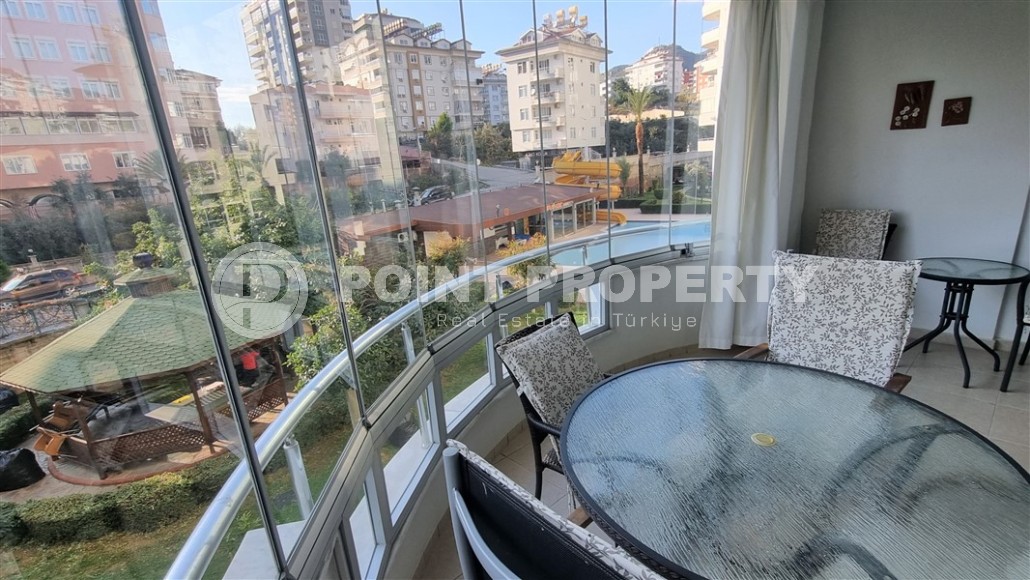 Уютная меблированная квартира 2+1 в 800 метрах от моря, в современном районе Аланьи - Джикджилли-id-7460-фото-12