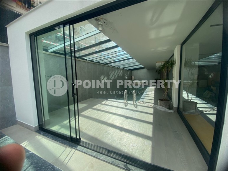 Two-room apartment 60 m2 in a residence under construction 150 meters from Cleopatra Beach, Alanya center-id-3925-photo-18