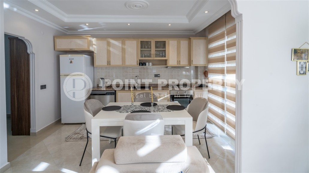 Светлая, уютная квартира с современным дизайном, в центре популярного района Аланьи - Нижняя Оба-id-7465-фото-4