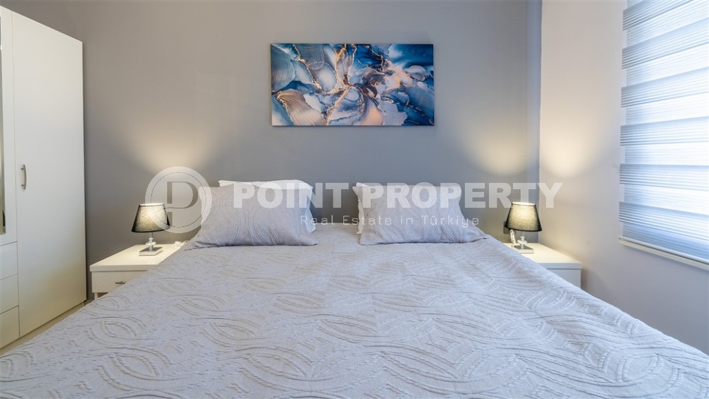 Светлая, уютная квартира с современным дизайном, в центре популярного района Аланьи - Нижняя Оба-id-7465-фото-6