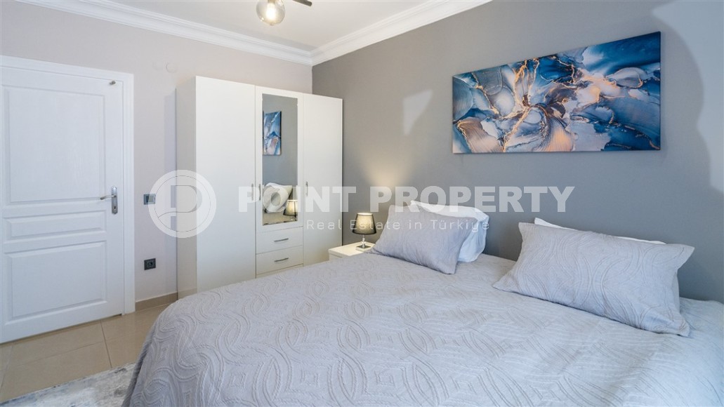 Светлая, уютная квартира с современным дизайном, в центре популярного района Аланьи - Нижняя Оба-id-7465-фото-7