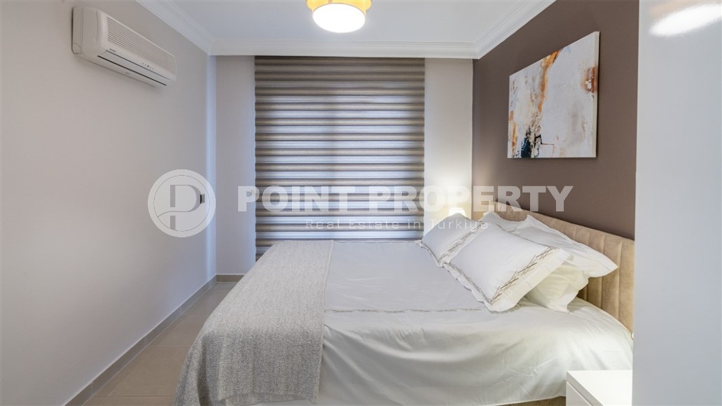 Светлая, уютная квартира с современным дизайном, в центре популярного района Аланьи - Нижняя Оба-id-7465-фото-8