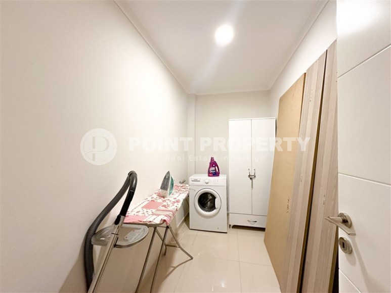 Просторная квартира 2+1, общей площадью 110 м2, в нескольких минутах ходьбы от моря и центра района Оба-id-7466-фото-7