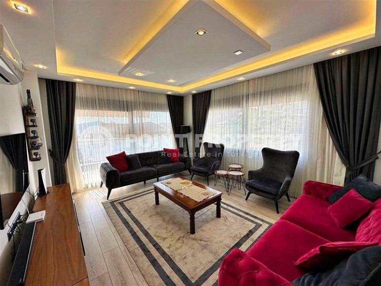 Comfortable apartment with modern design one and a half kilometers from the sea, in the prestigious area of Alanya - Hasbahce-id-7469-photo-1