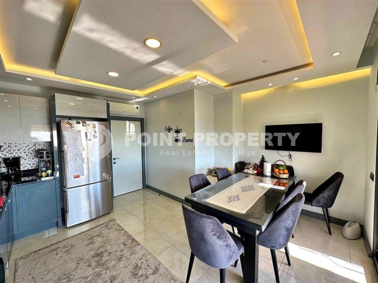 Comfortable apartment with modern design one and a half kilometers from the sea, in the prestigious area of Alanya - Hasbahce-id-7469-photo-3