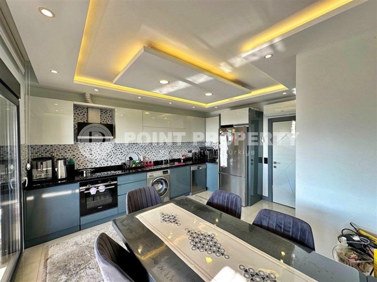 Comfortable apartment with modern design one and a half kilometers from the sea, in the prestigious area of Alanya - Hasbahce-id-7469-photo-5