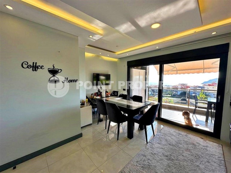 Comfortable apartment with modern design one and a half kilometers from the sea, in the prestigious area of Alanya - Hasbahce-id-7469-photo-6