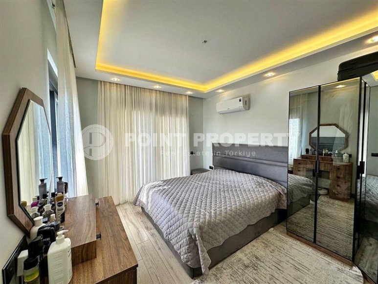 Comfortable apartment with modern design one and a half kilometers from the sea, in the prestigious area of Alanya - Hasbahce-id-7469-photo-7
