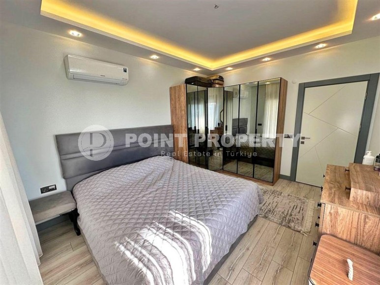 Comfortable apartment with modern design one and a half kilometers from the sea, in the prestigious area of Alanya - Hasbahce-id-7469-photo-8