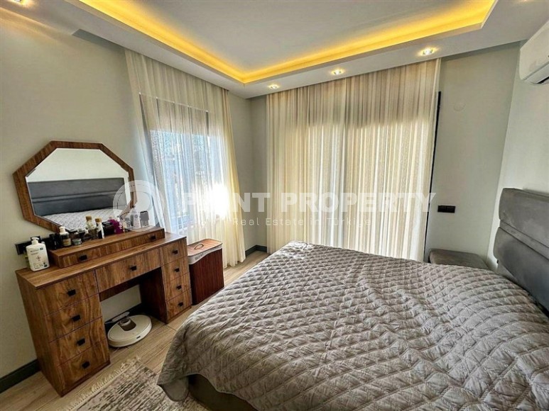 Comfortable apartment with modern design one and a half kilometers from the sea, in the prestigious area of Alanya - Hasbahce-id-7469-photo-9