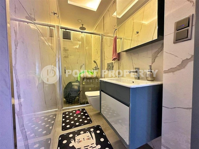 Comfortable apartment with modern design one and a half kilometers from the sea, in the prestigious area of Alanya - Hasbahce-id-7469-photo-13