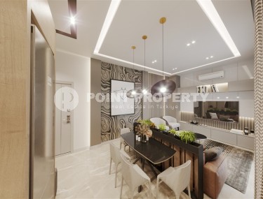 Небольшая новая квартира 1+1, общей площадью 45 м2, на 2-м этаже в резиденции, введенной в эксплуатацию в начале 2024 года-id-7475-фото-3