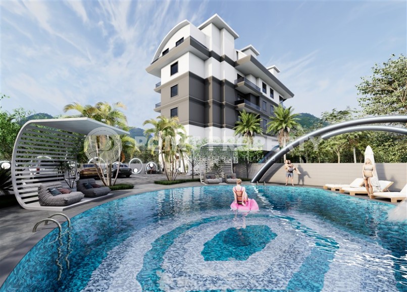 Небольшая новая квартира 1+1, общей площадью 45 м2, на 2-м этаже в резиденции, введенной в эксплуатацию в начале 2024 года-id-7475-фото-8