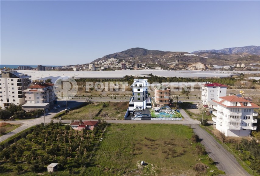 Небольшая новая квартира 1+1, общей площадью 45 м2, на 2-м этаже в резиденции, введенной в эксплуатацию в начале 2024 года-id-7475-фото-17