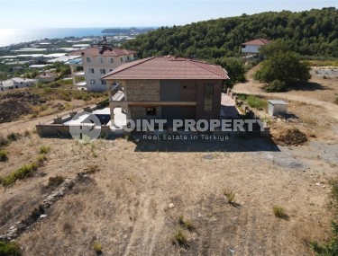 Участок под постройку 2-этажной виллы в километре от моря, в курортном районе Аланьи - Инжекум-id-7476-фото-5