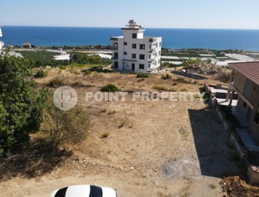 Участок под постройку 2-этажной виллы в километре от моря, в курортном районе Аланьи - Инжекум-id-7476-фото-3