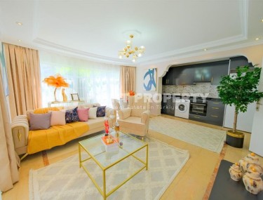 Cozy apartment 2+1, total area 100 m2, on the 1st floor in a residence with a swimming pool and garden-id-7477-photo-1