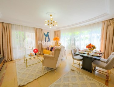 Уютная квартира 2+1, общей площадью 100 м2, на 1-м этаже в резиденции с бассейном и садом-id-7477-фото-2