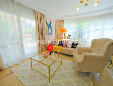 Уютная квартира 2+1, общей площадью 100 м2, на 1-м этаже в резиденции с бассейном и садом-id-7477-фото-3