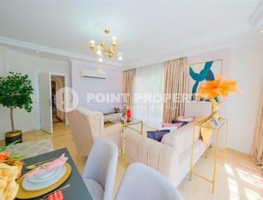 Уютная квартира 2+1, общей площадью 100 м2, на 1-м этаже в резиденции с бассейном и садом-id-7477-фото-4