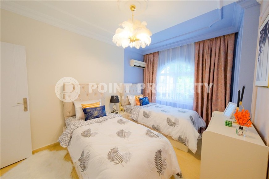 Уютная квартира 2+1, общей площадью 100 м2, на 1-м этаже в резиденции с бассейном и садом-id-7477-фото-9