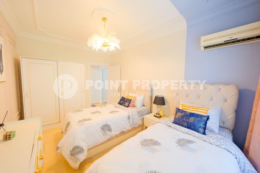 Уютная квартира 2+1, общей площадью 100 м2, на 1-м этаже в резиденции с бассейном и садом-id-7477-фото-10