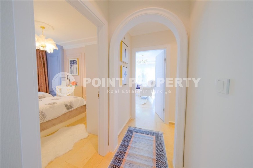 Уютная квартира 2+1, общей площадью 100 м2, на 1-м этаже в резиденции с бассейном и садом-id-7477-фото-11