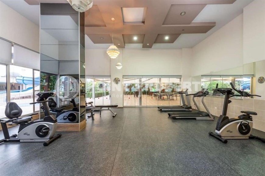 Stylish two-level apartment with designer renovation 800 meters from the sea, in a quiet area of Alanya - Cikcilli-id-7478-photo-18