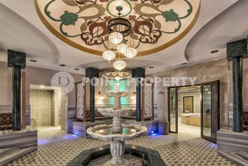 Stylish two-level apartment with designer renovation 800 meters from the sea, in a quiet area of Alanya - Cikcilli-id-7478-photo-20