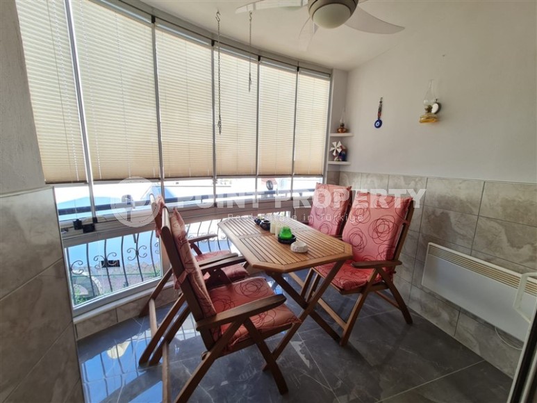 Меблированная квартира 2+1 в 300 метрах от моря, в центре европейского района Аланьи - Нижняя Оба-id-7481-фото-8