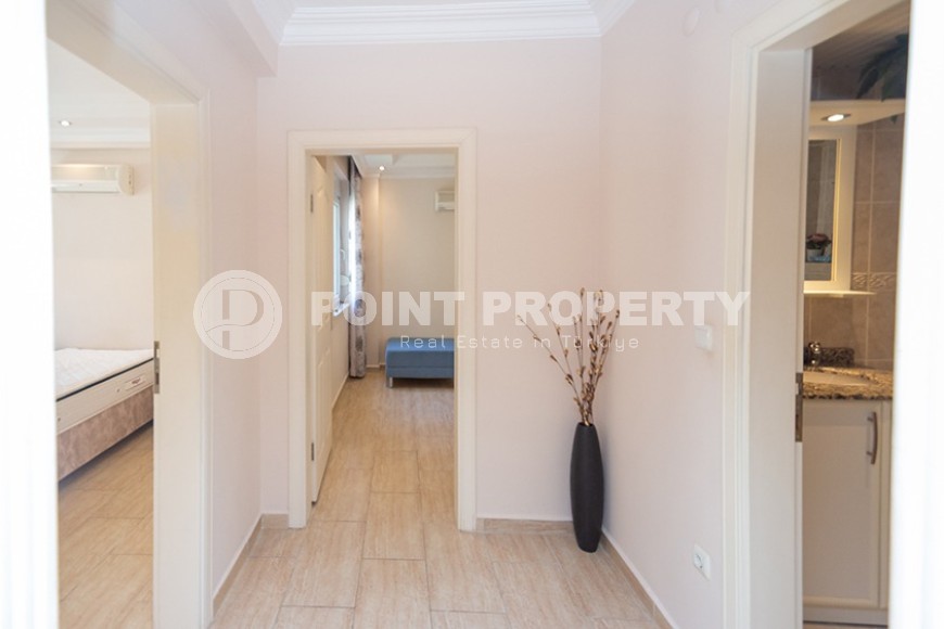 Светлая, уютная квартира с видом на ландшафтный парк, на 1-м этаже в благоустроенном жилом комплексе в 150 метрах от моря-id-7484-фото-9