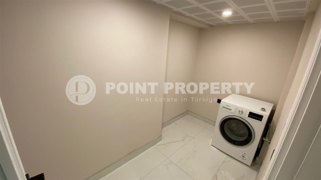 Двухуровневая квартира с качественной чистовой отделкой и полным набором бытовой техники, в 600 метрах от моря-id-7492-фото-15