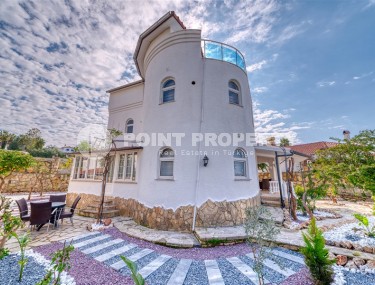 Атмосферная 3-этажная вилла с бассейном и цитрусовым садом, в зеленом, экологически чистом районе Аланьи - Тюрклер-id-7494-фото-2