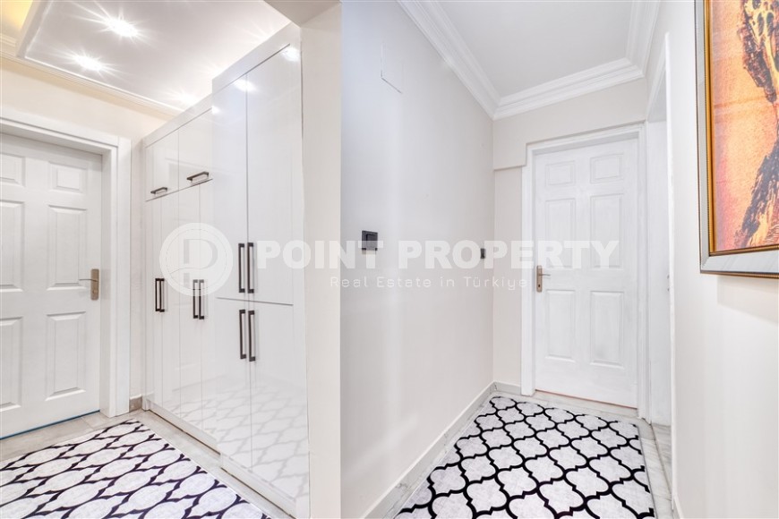 Атмосферная 3-этажная вилла с бассейном и цитрусовым садом, в зеленом, экологически чистом районе Аланьи - Тюрклер-id-7494-фото-15