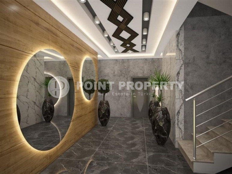 Новая трехкомнатная квартира, 70м², в комплексе премиум класса в 200м от моря в Махмутларе, Алания-id-1578-фото-16