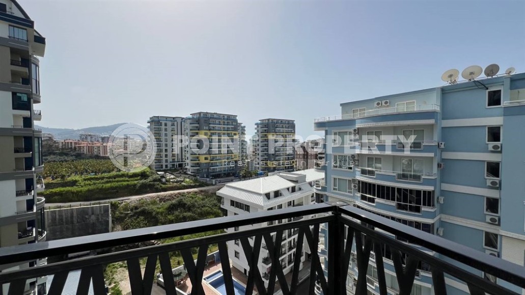 Небольшая новая квартира с чистовой отделкой, в 650 метрах от моря, в центре современного района Аланьи - Махмутлар-id-7507-фото-9