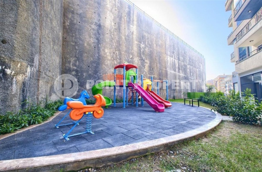 Небольшая новая квартира с чистовой отделкой, в 650 метрах от моря, в центре современного района Аланьи - Махмутлар-id-7507-фото-24