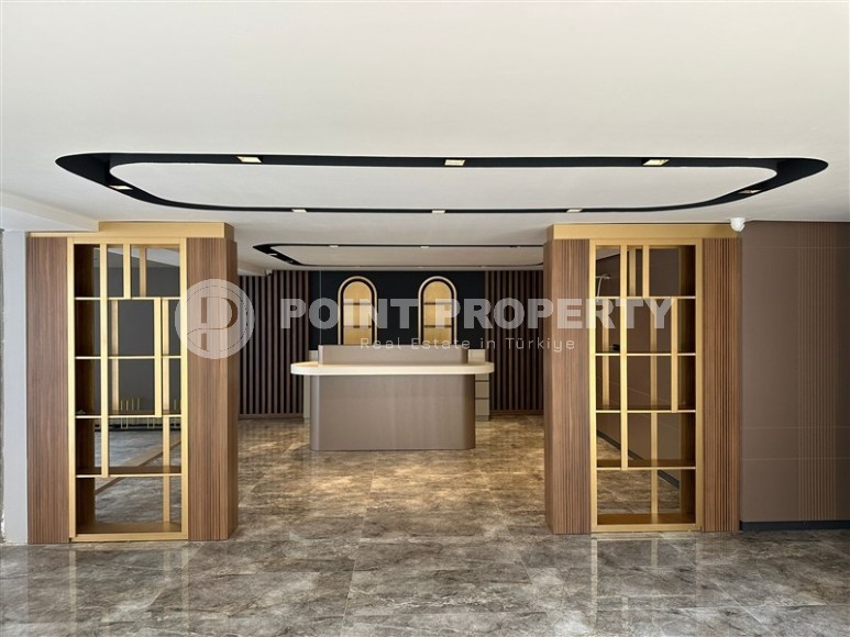 Новая квартира 1+1 в резиденции премиум класса, введенной в эксплуатацию в 2023 году, в 400 метрах от знаменитого пляжа Клеопатры-id-7512-фото-11