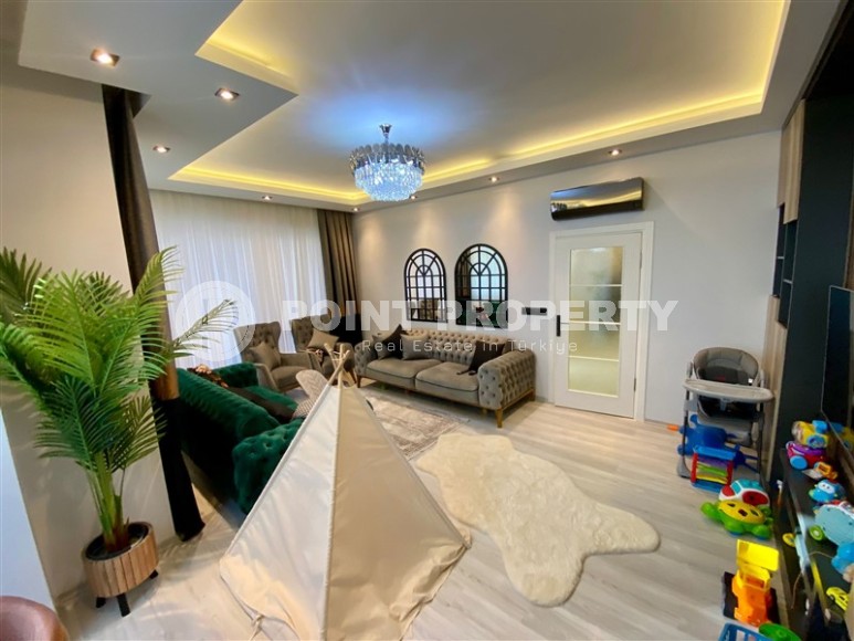 Квартира 2+1 с отдельной кухней и просторным застекленным балконом, в 750 метрах от моря-id-7518-фото-2