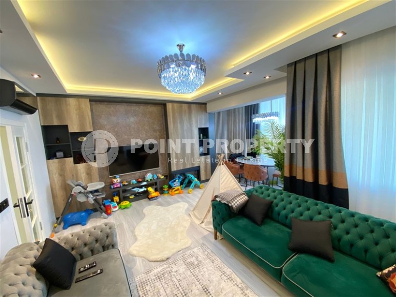 Квартира 2+1 с отдельной кухней и просторным застекленным балконом, в 750 метрах от моря-id-7518-фото-3