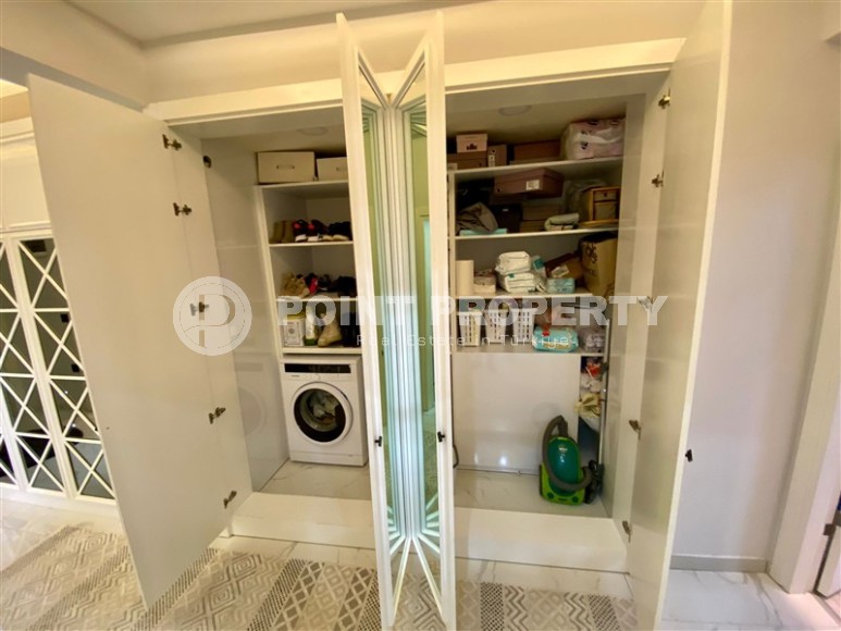 Квартира 2+1 с отдельной кухней и просторным застекленным балконом, в 750 метрах от моря-id-7518-фото-12