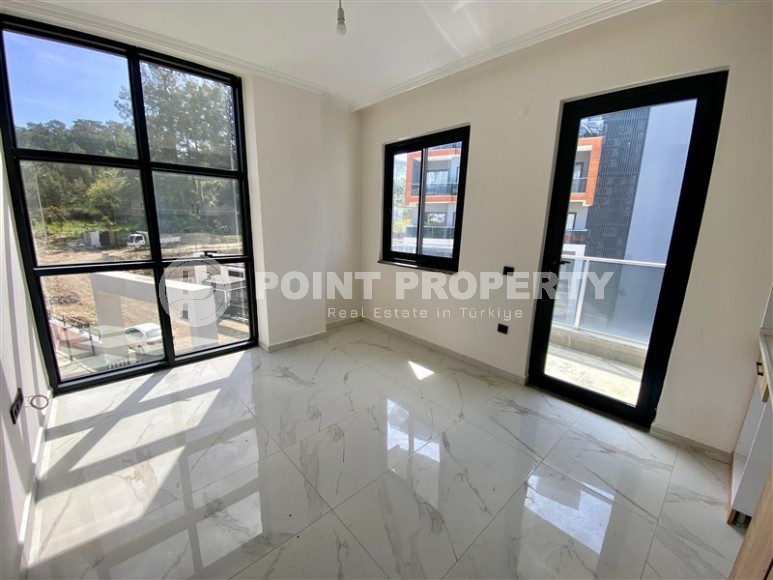 Небольшая новая квартира с качественной чистовой отделкой в полутора километрах от моря, в живописном районе Аланьи - Авсаллар-id-7520-фото-4