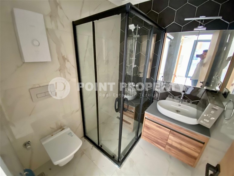 Небольшая новая квартира с качественной чистовой отделкой в полутора километрах от моря, в живописном районе Аланьи - Авсаллар-id-7520-фото-8