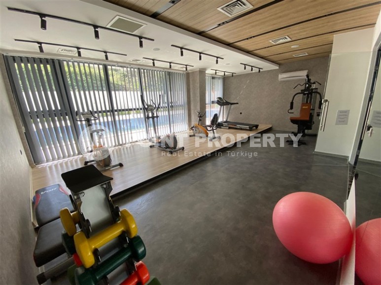 Небольшая новая квартира с качественной чистовой отделкой в полутора километрах от моря, в живописном районе Аланьи - Авсаллар-id-7520-фото-12