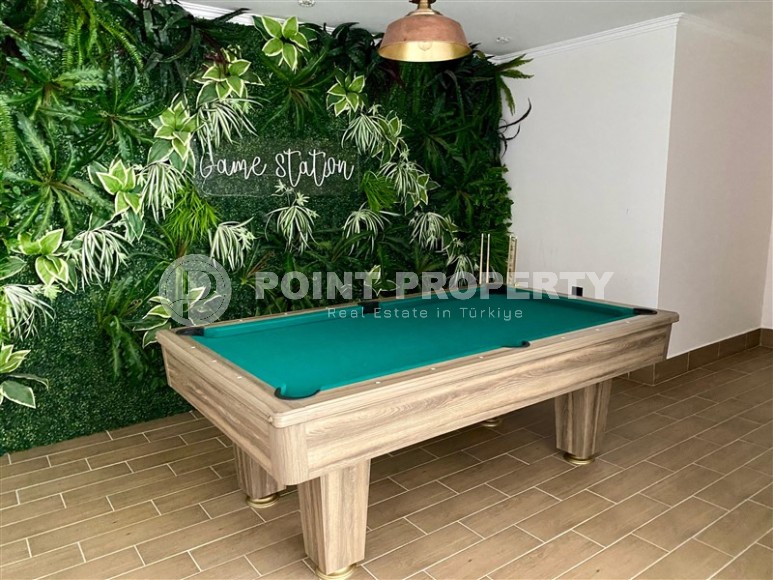 Небольшая новая квартира с качественной чистовой отделкой в полутора километрах от моря, в живописном районе Аланьи - Авсаллар-id-7520-фото-17