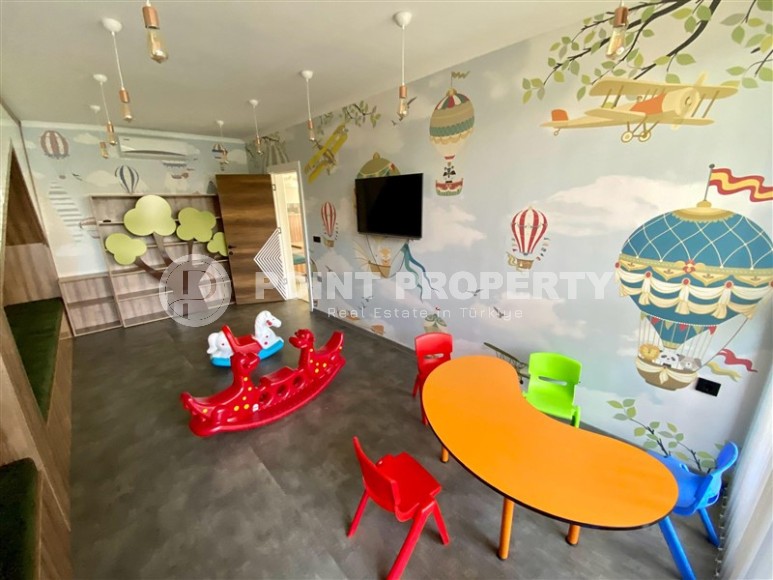 Небольшая новая квартира с качественной чистовой отделкой в полутора километрах от моря, в живописном районе Аланьи - Авсаллар-id-7520-фото-18