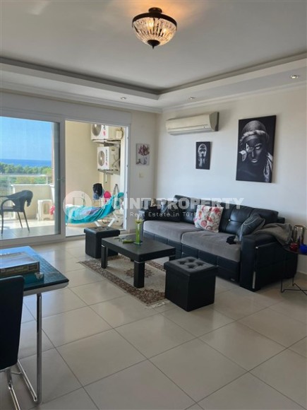 Комфортабельная квартира 1+1 с видом на море, в центре зеленого, экологически чистого района Аланьи - Авсаллар-id-7524-фото-1