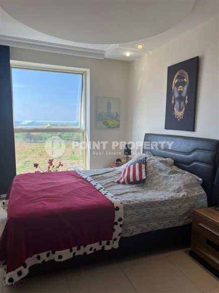 Комфортабельная квартира 1+1 с видом на море, в центре зеленого, экологически чистого района Аланьи - Авсаллар-id-7524-фото-4