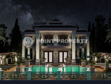 Фешенебельная четырехэтажная вилла, 455м², с частной инфраструктурой на стадии строительства в Каргыджаке-id-1580-фото-5